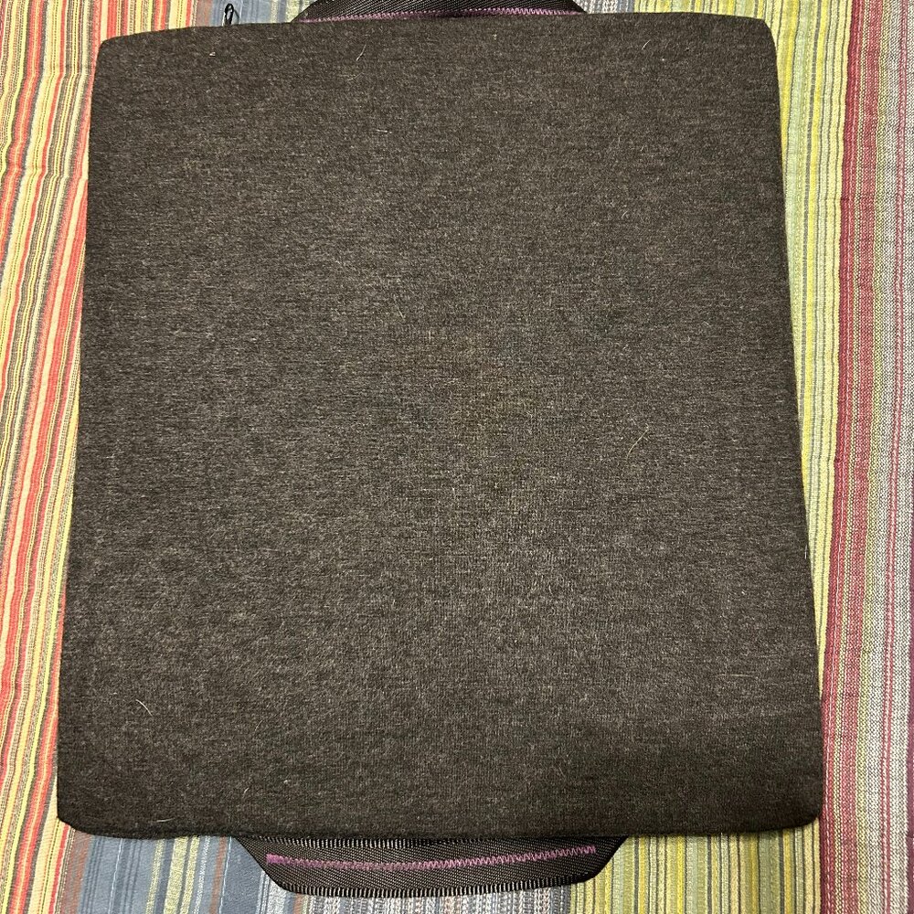 PURPLE Simple Seat Cushion. 17" x 15" x 1". Used but in excellent condition.